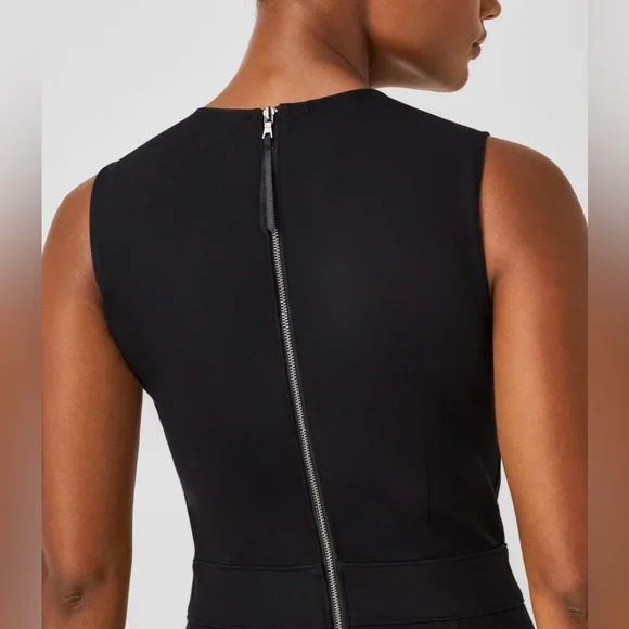 NWT SPANX Classic Black Sleeveless Jumpsuit - Picture 6 of 14